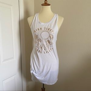 High Tides Good Vibes Swim Coverup Dress